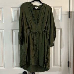 Army green top